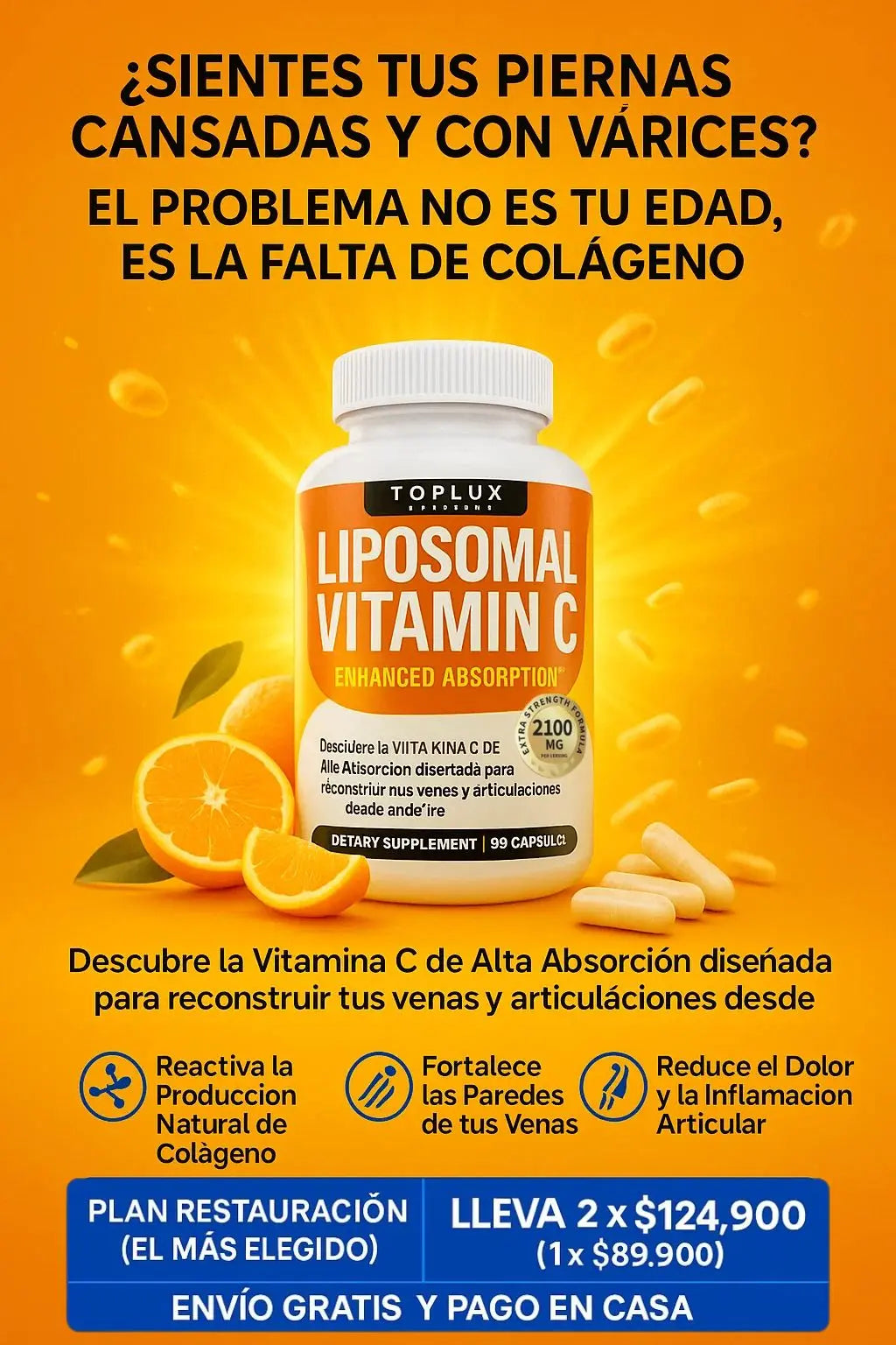 VITAMINA C LIPOSOMAL POR 90 CAP